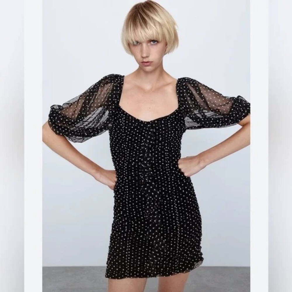 Zara Polka Dot Dress